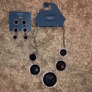 Vera Wang Necklace & Earring Set